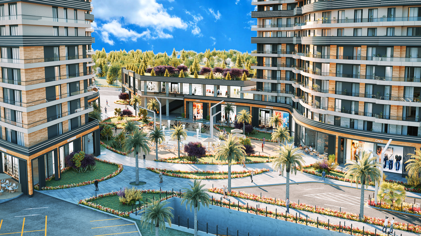 A gorgeous housing development within a seaside neighbourhood,