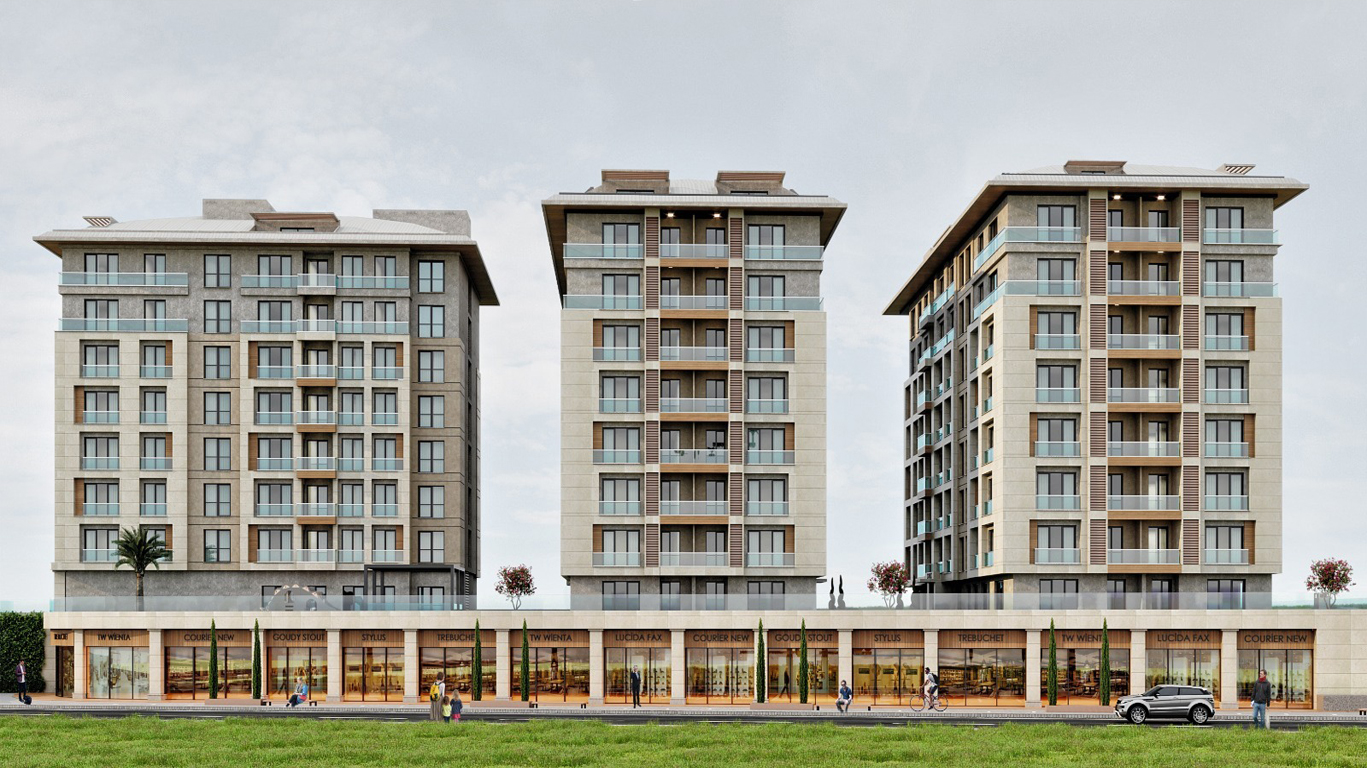 A Multi-Purpose Building Is Risisng in Beylikduzu