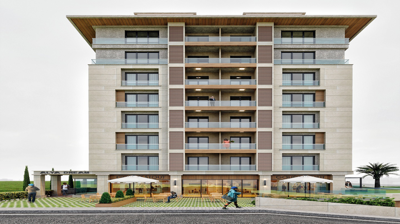 A Multi-Purpose Building Is Risisng in Beylikduzu