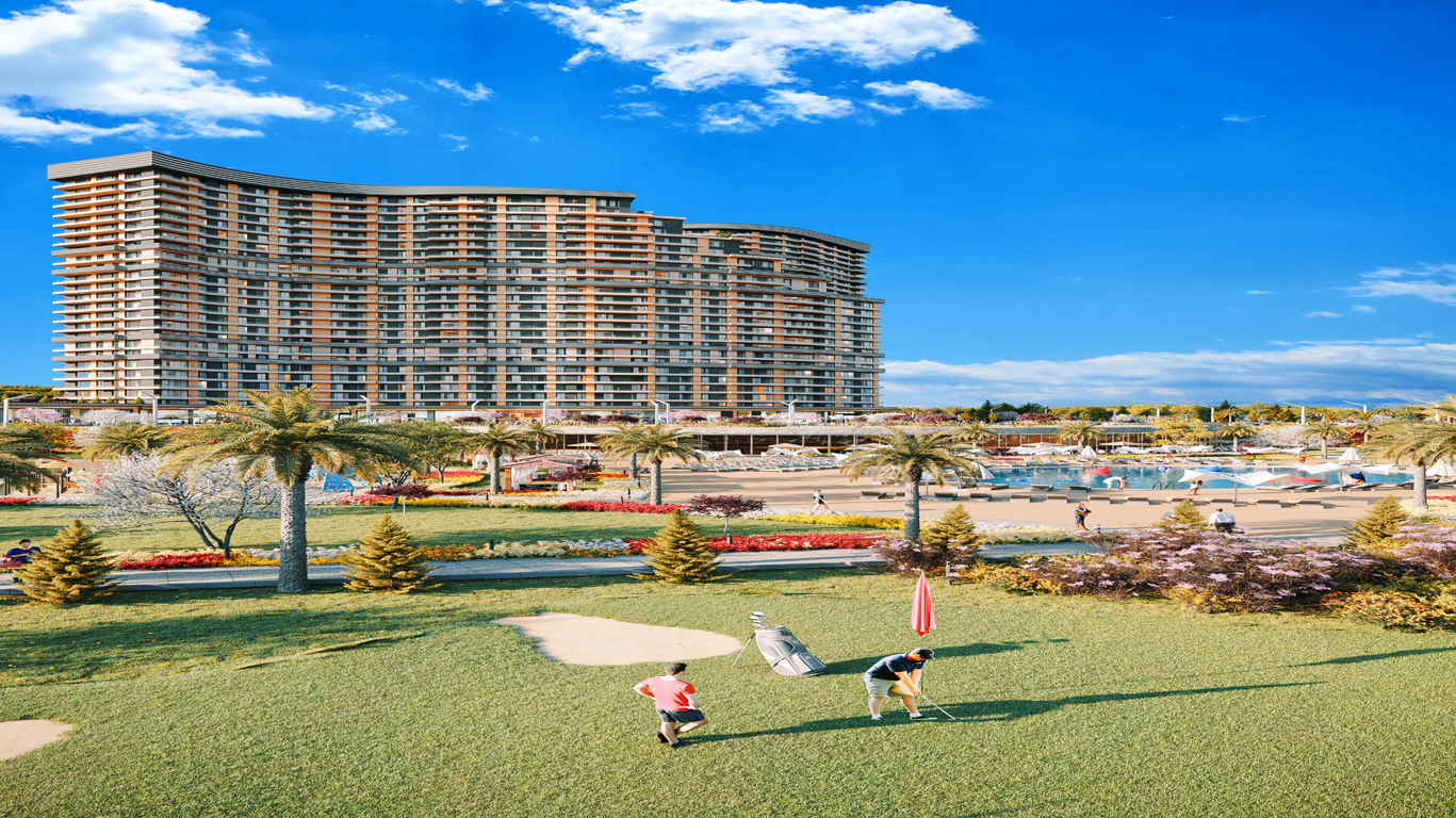 A gorgeous housing development within a seaside neighbourhood,