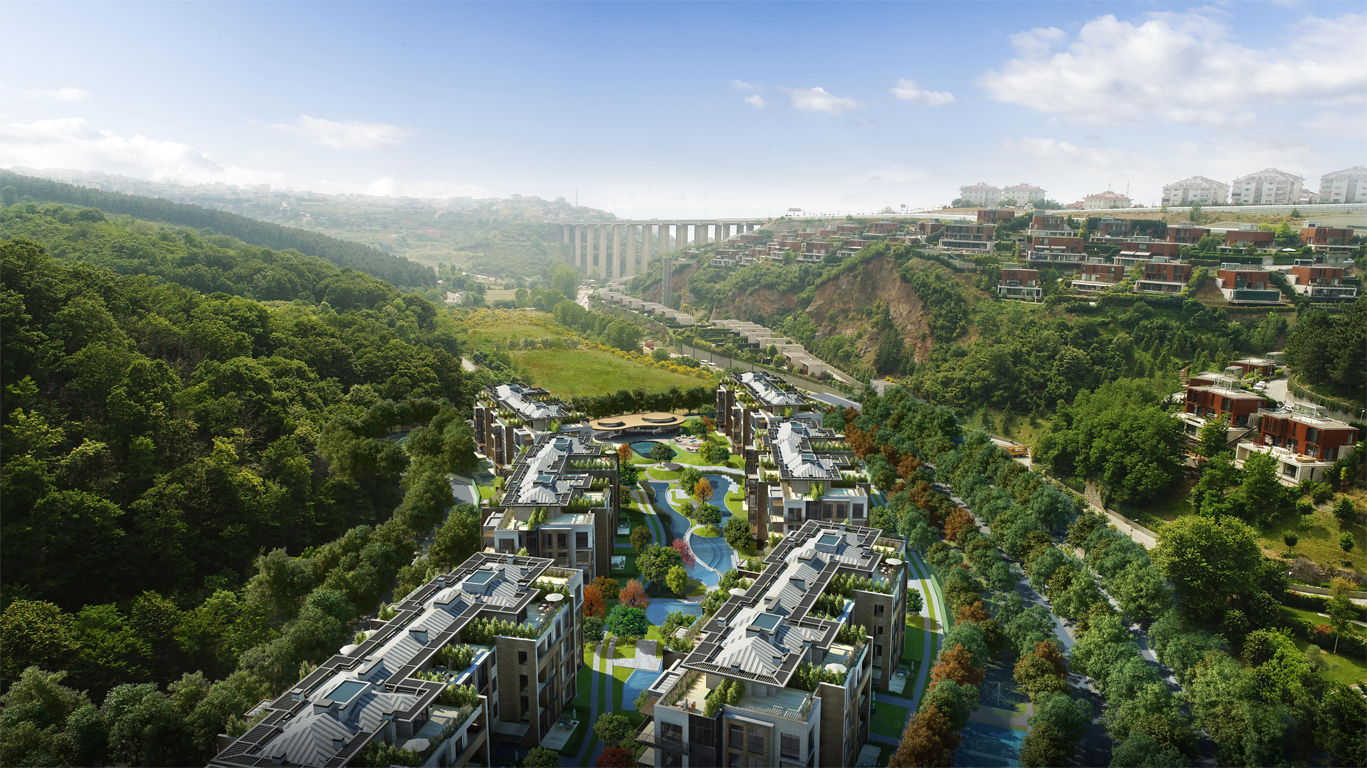 A gorgeous housing development within a seaside neighbourhood,