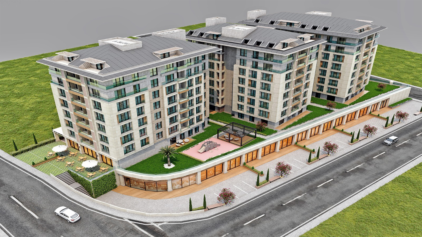 A Multi-Purpose Building Is Risisng in Beylikduzu