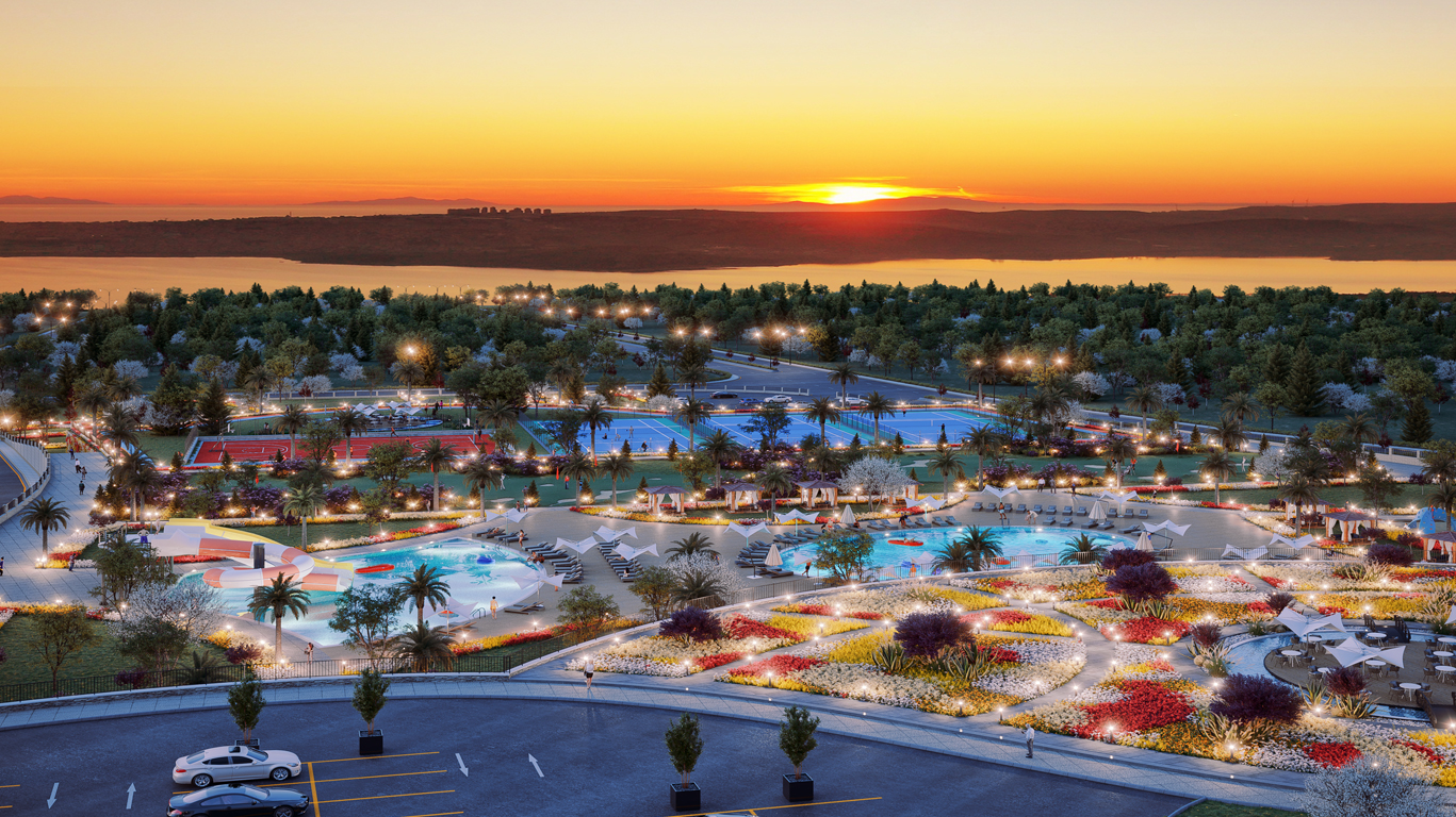 A gorgeous housing development within a seaside neighbourhood,