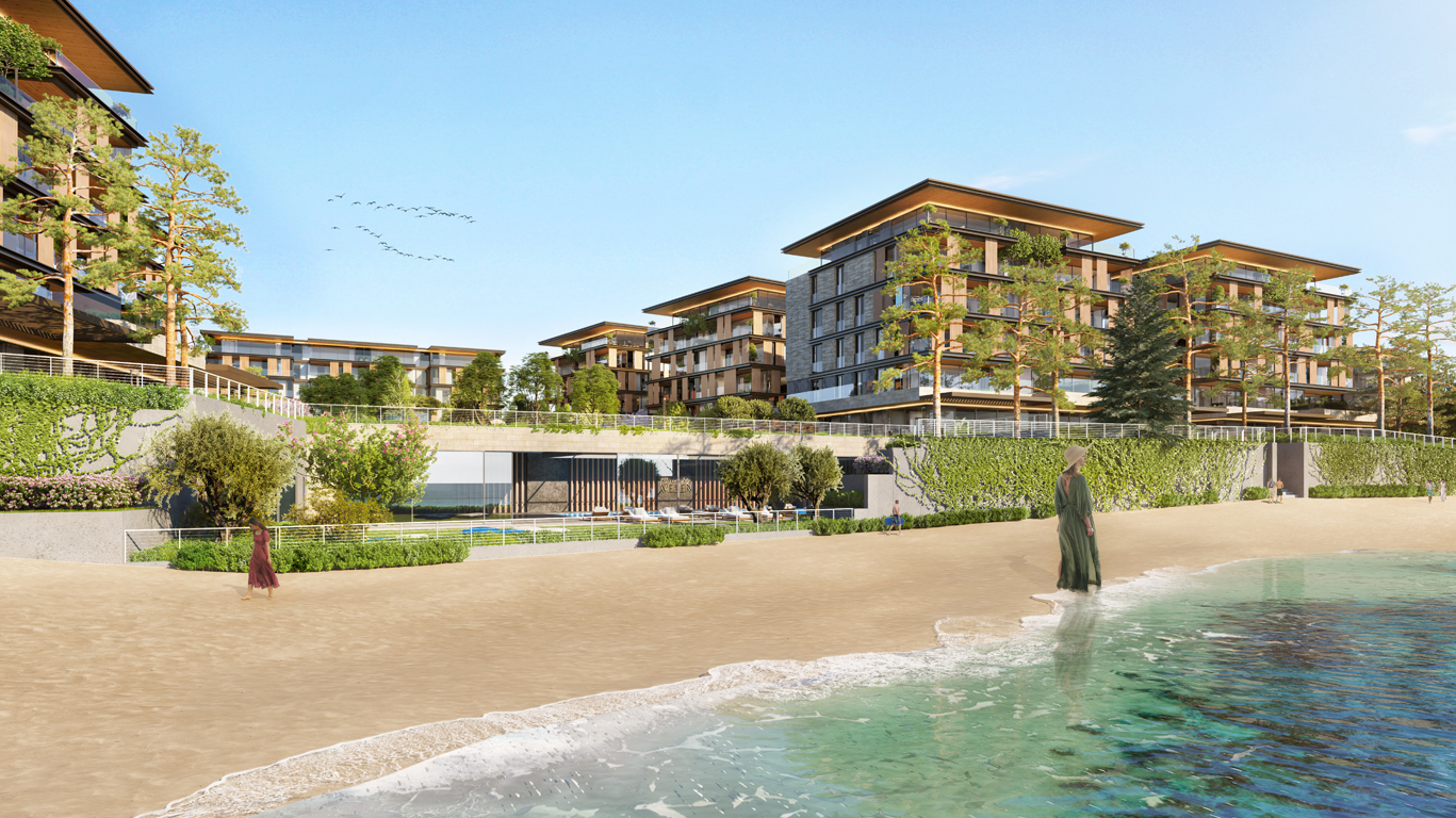 Welcome to a Seafront Project With Private Beach 