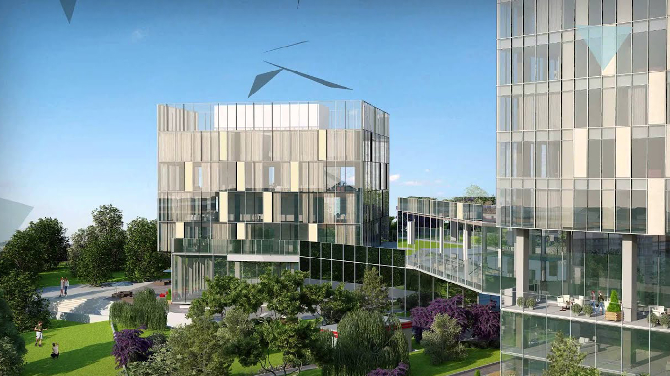 A Single Tower That Stands Out Amongst New Builds of Kartal