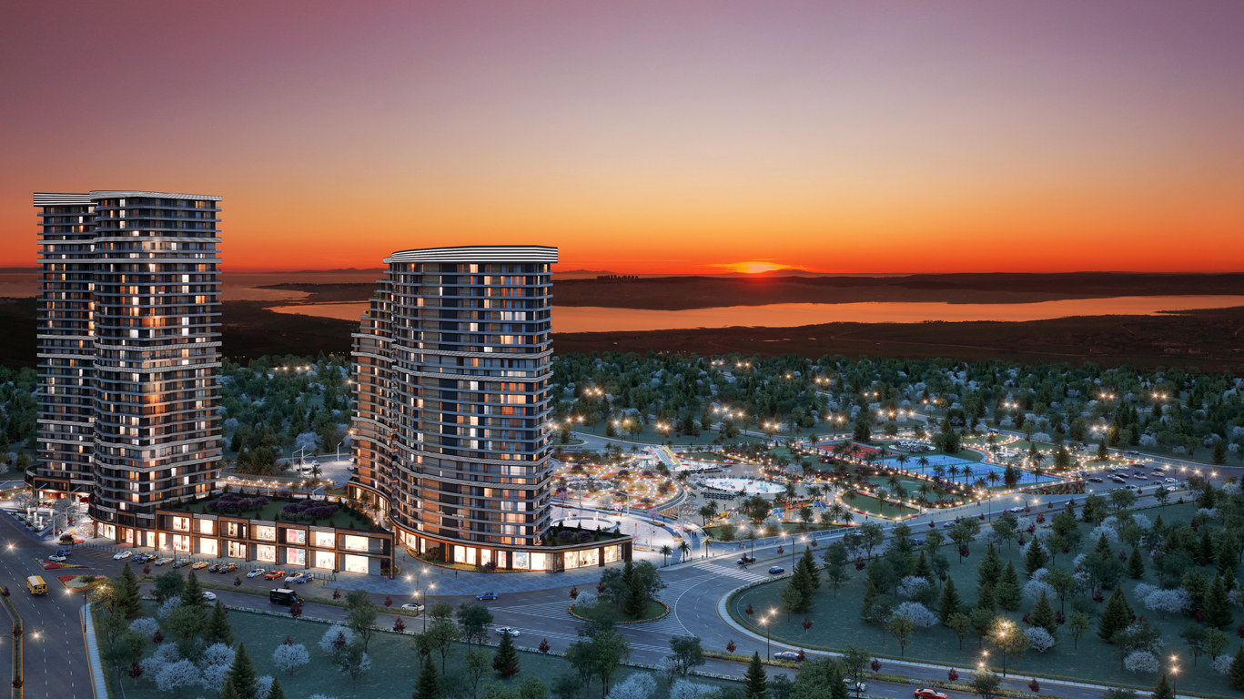 A gorgeous housing development within a seaside neighbourhood,