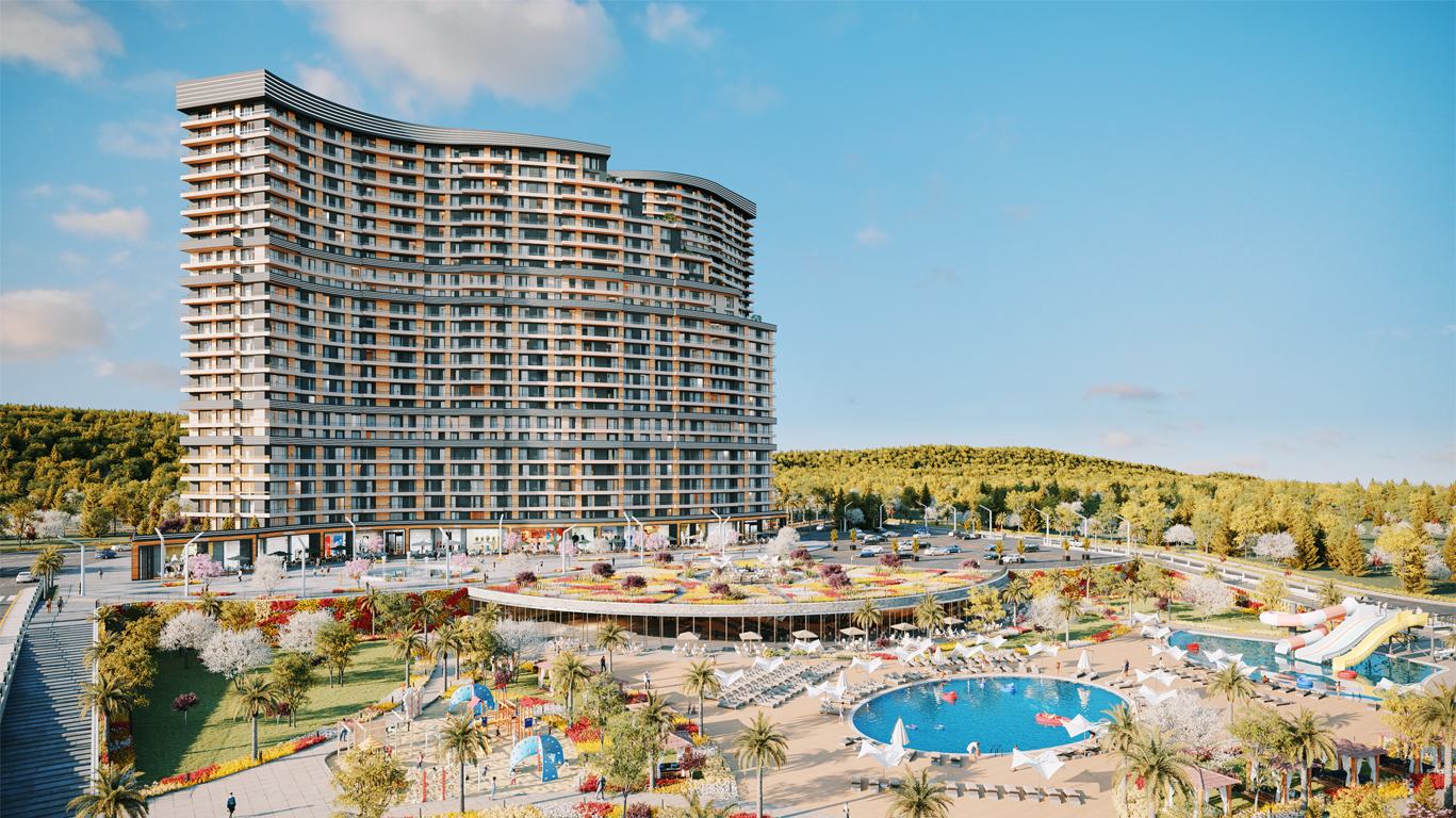 A gorgeous housing development within a seaside neighbourhood,