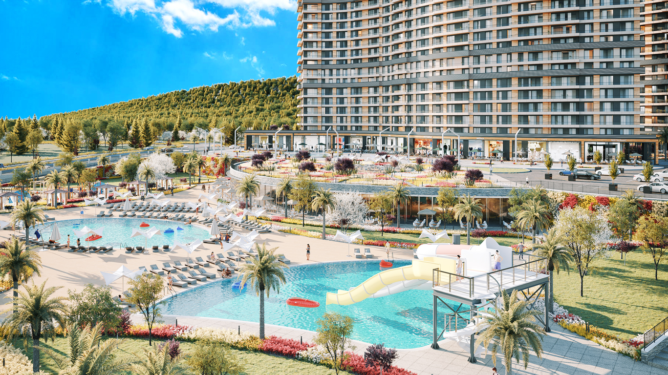 A gorgeous housing development within a seaside neighbourhood,