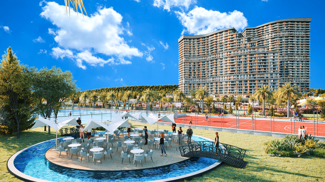 A gorgeous housing development within a seaside neighbourhood,