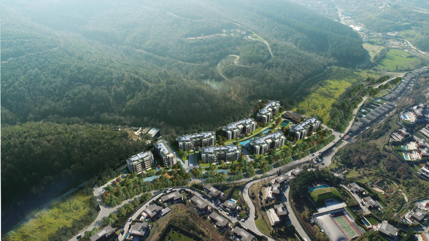 A gorgeous housing development within a seaside neighbourhood,