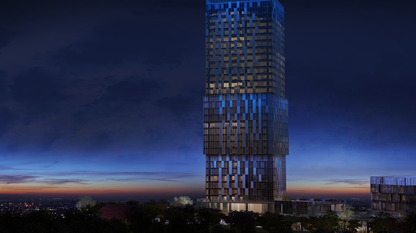 A Single Tower That Stands Out Amongst New Builds of Kartal