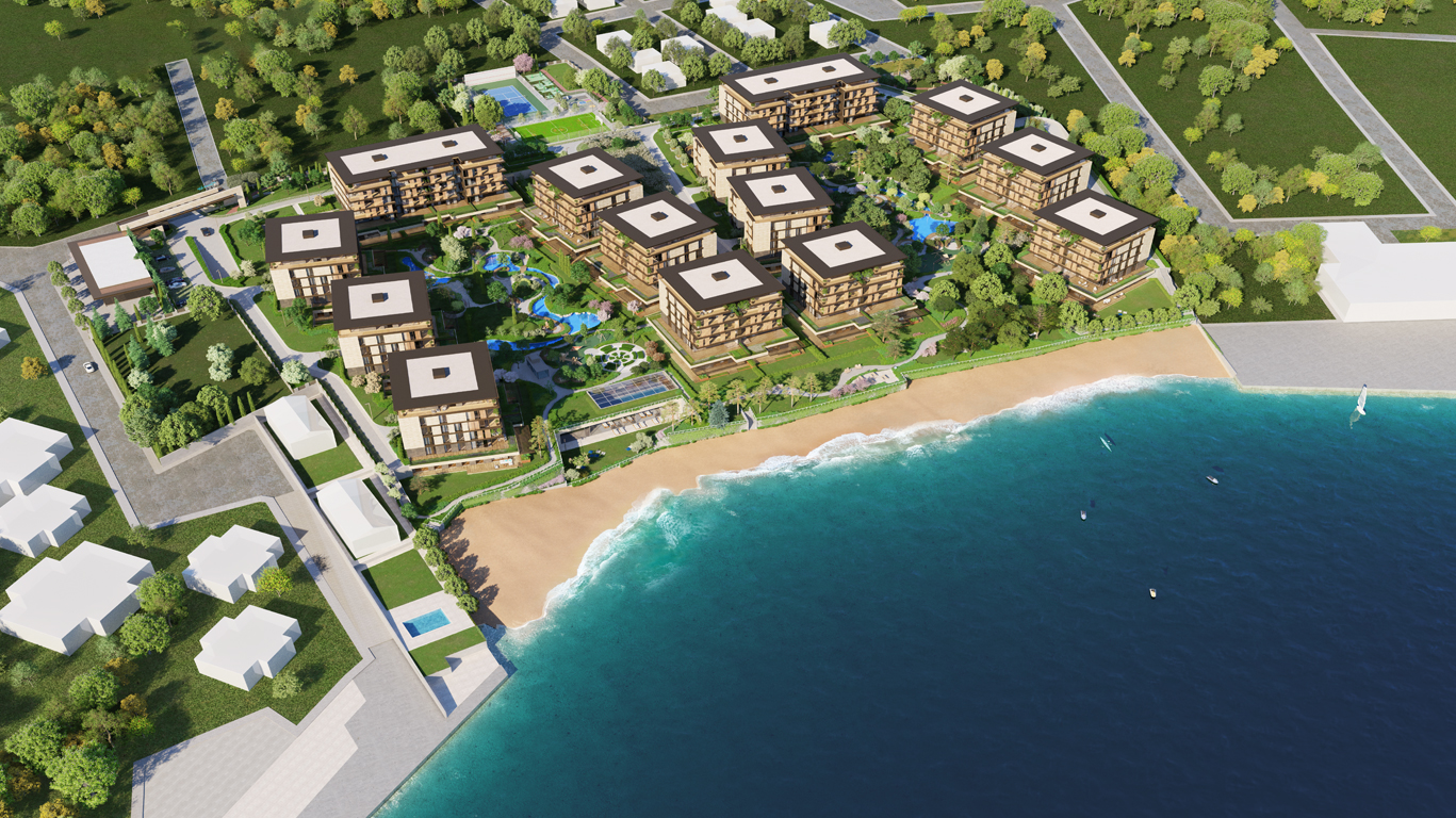 Welcome to a Seafront Project With Private Beach 