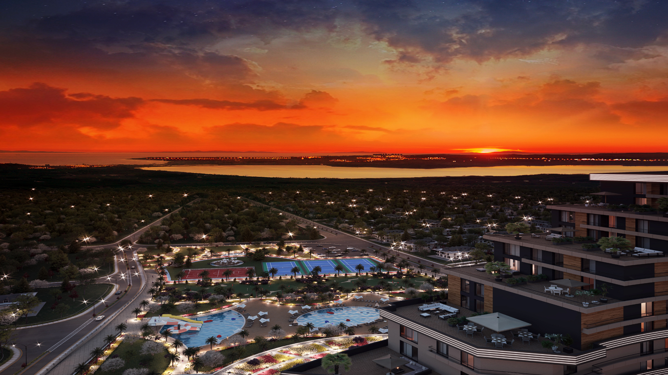 A gorgeous housing development within a seaside neighbourhood,